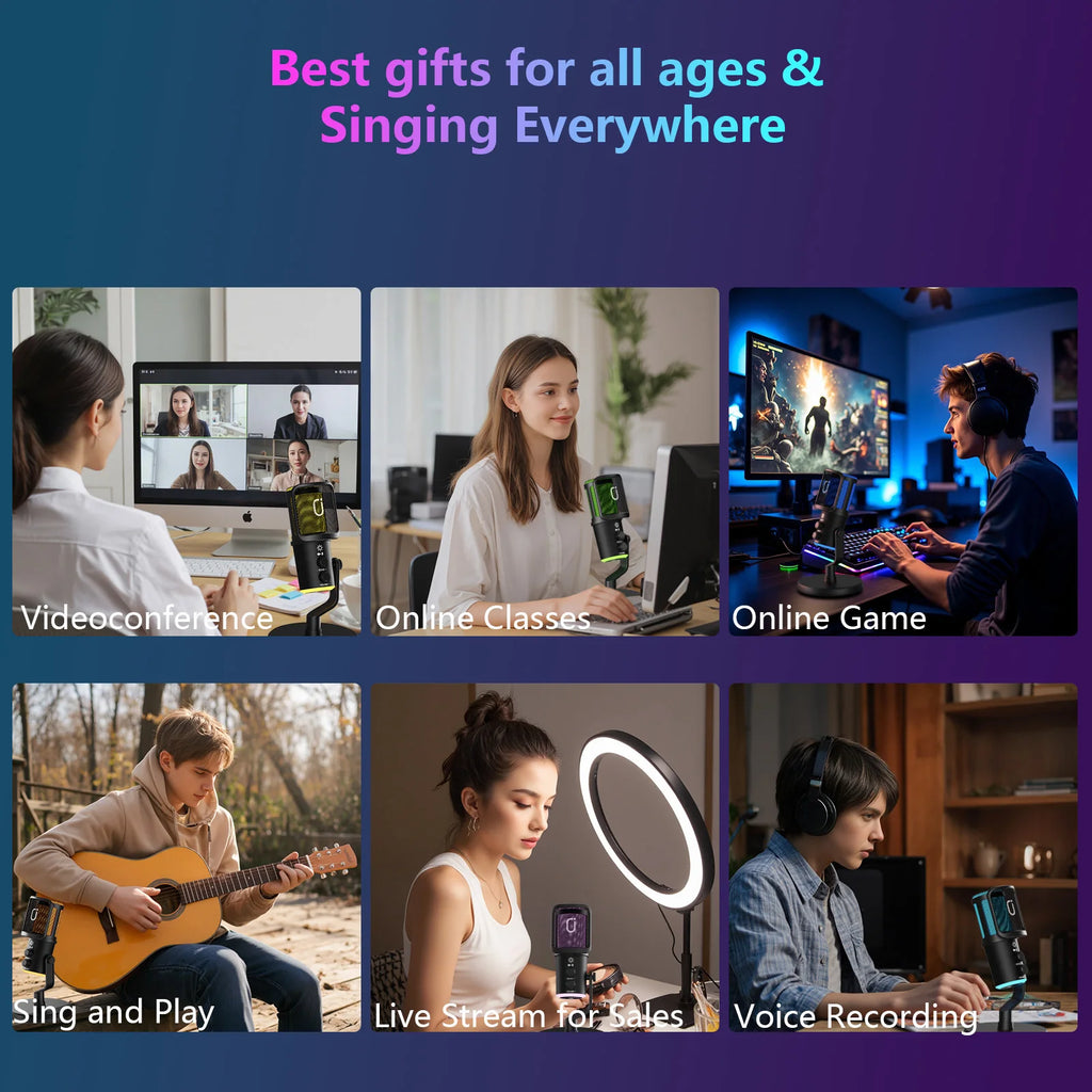 USB/XLR Dynamic Microphone