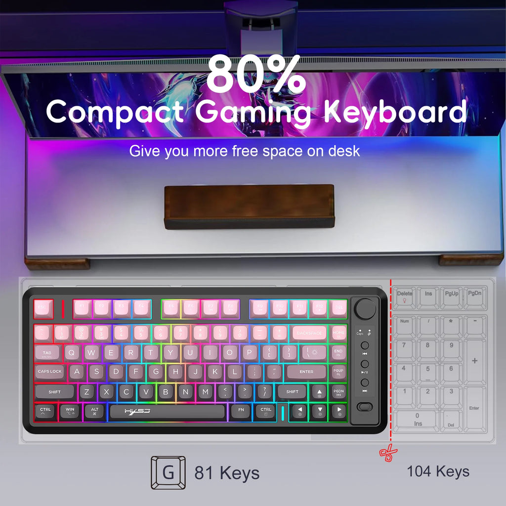 2025 New gaming wireless keyboard