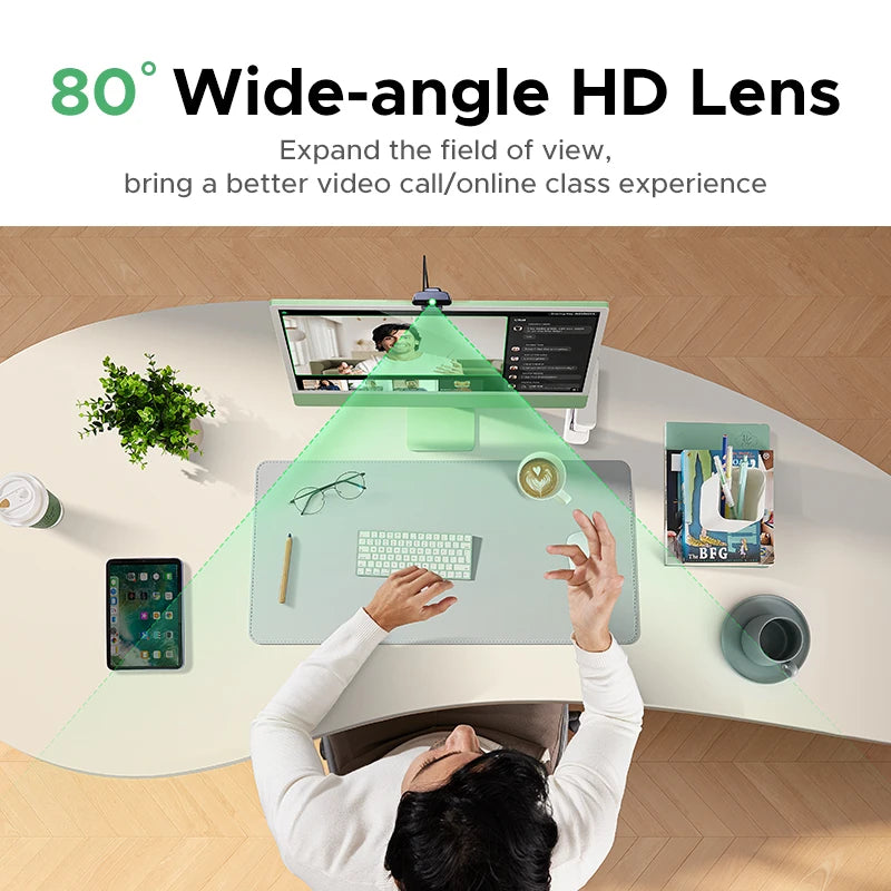 UGREEN 2K Webcam for Streaming