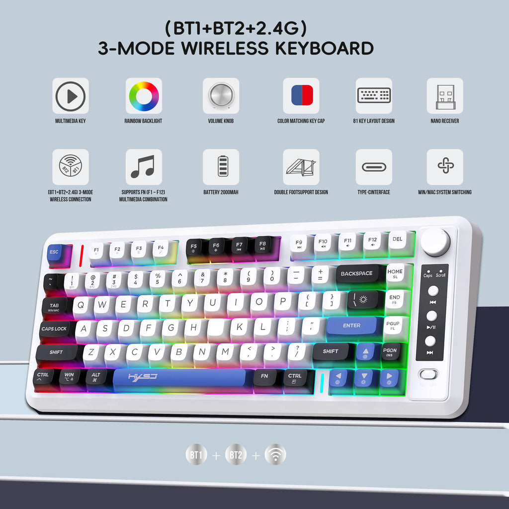 2025 New gaming wireless keyboard