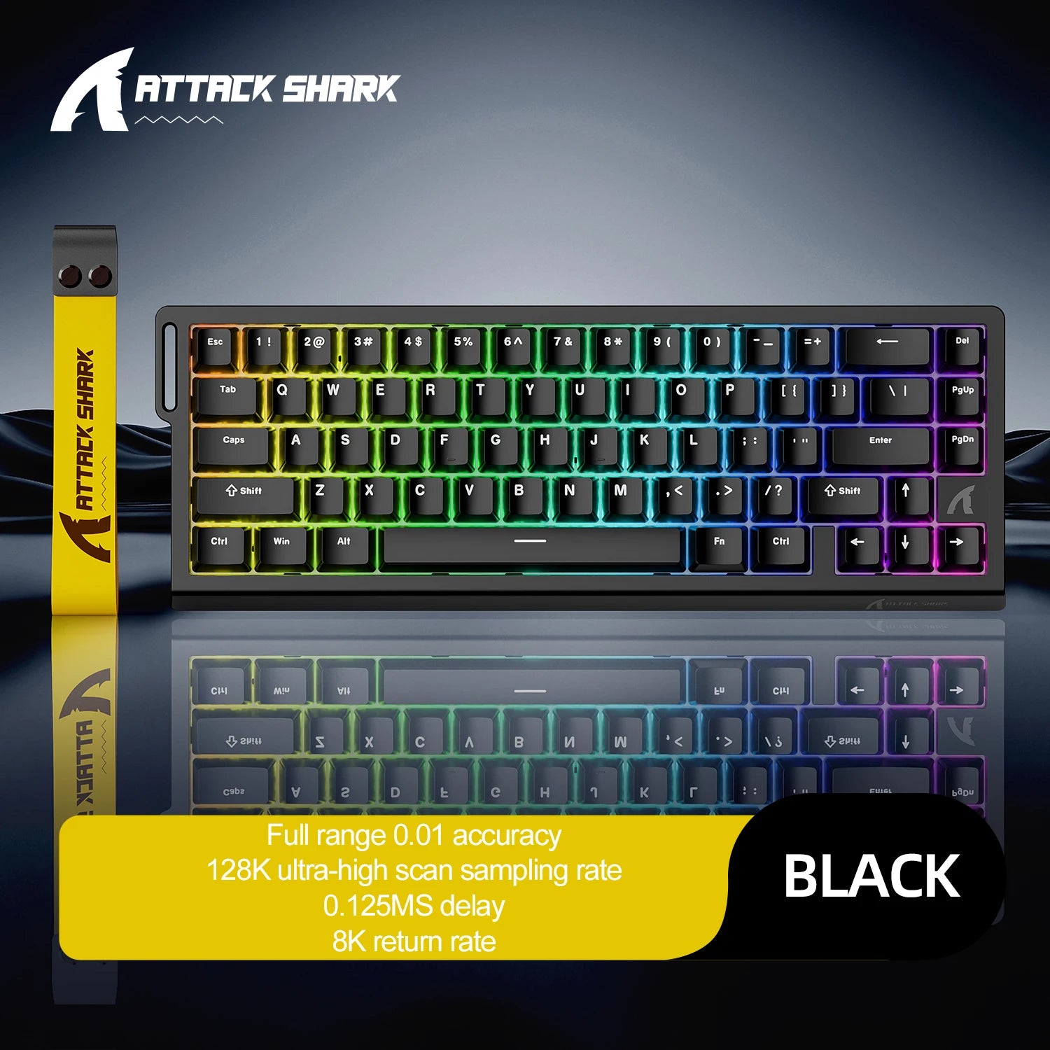 ATTACK SHARK Magnetic Keyboard0.01mm 8000Hz