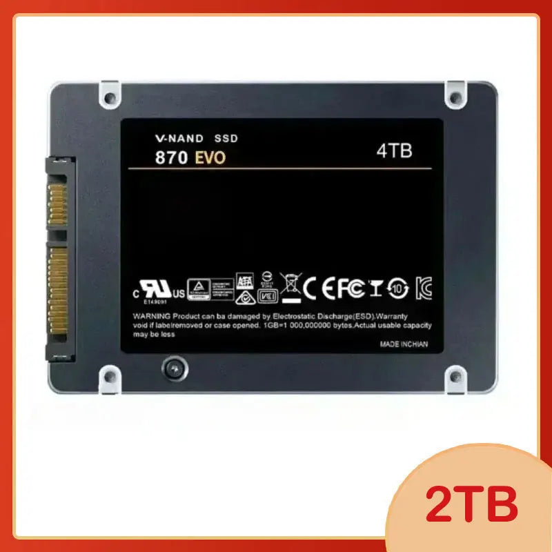4TB Disk SSD 870 EVO1TB 2TB