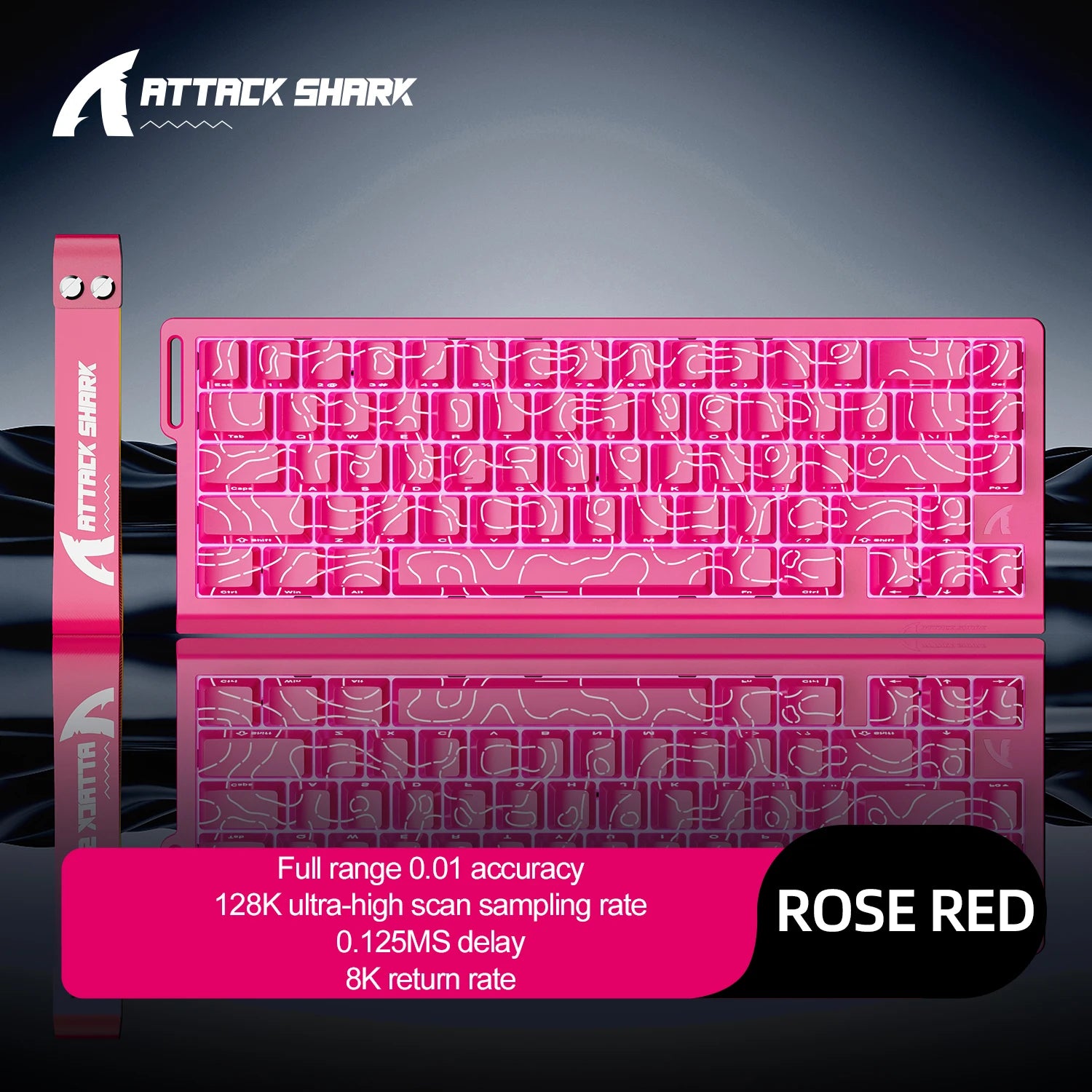 ATTACK SHARK Magnetic Keyboard0.01mm 8000Hz