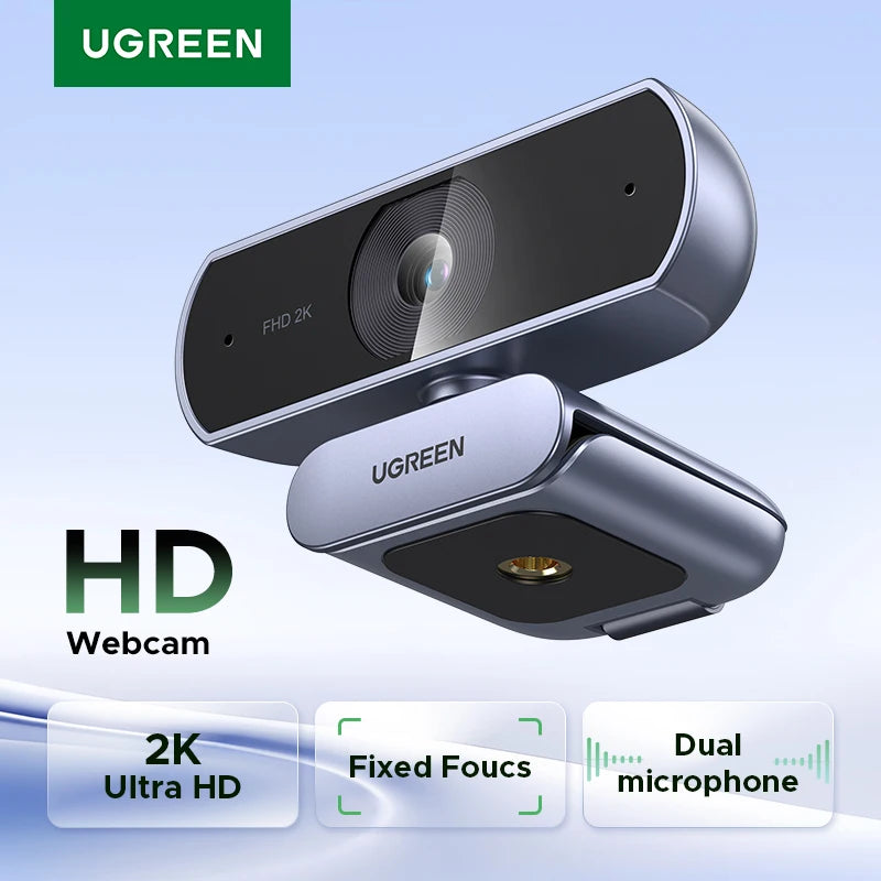 UGREEN 2K Webcam for Streaming