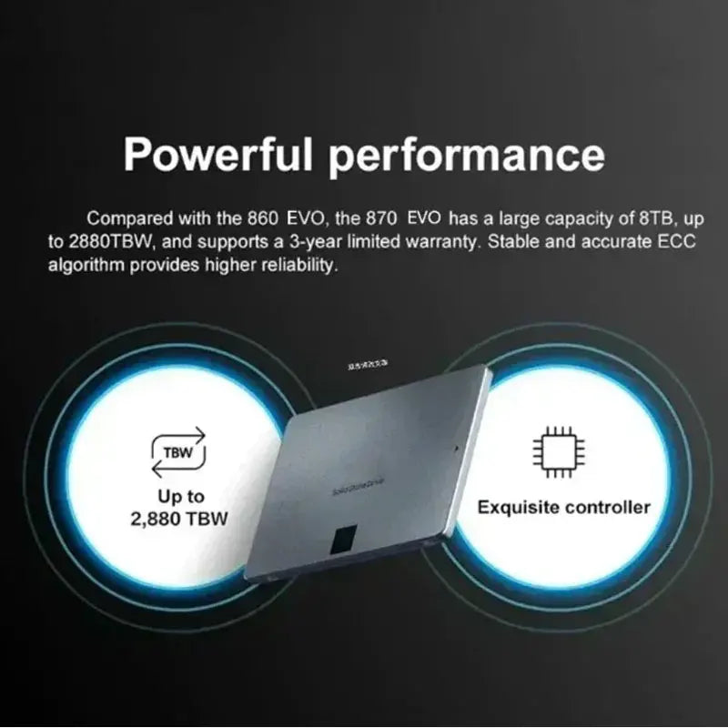4TB Disk SSD 870 EVO1TB 2TB