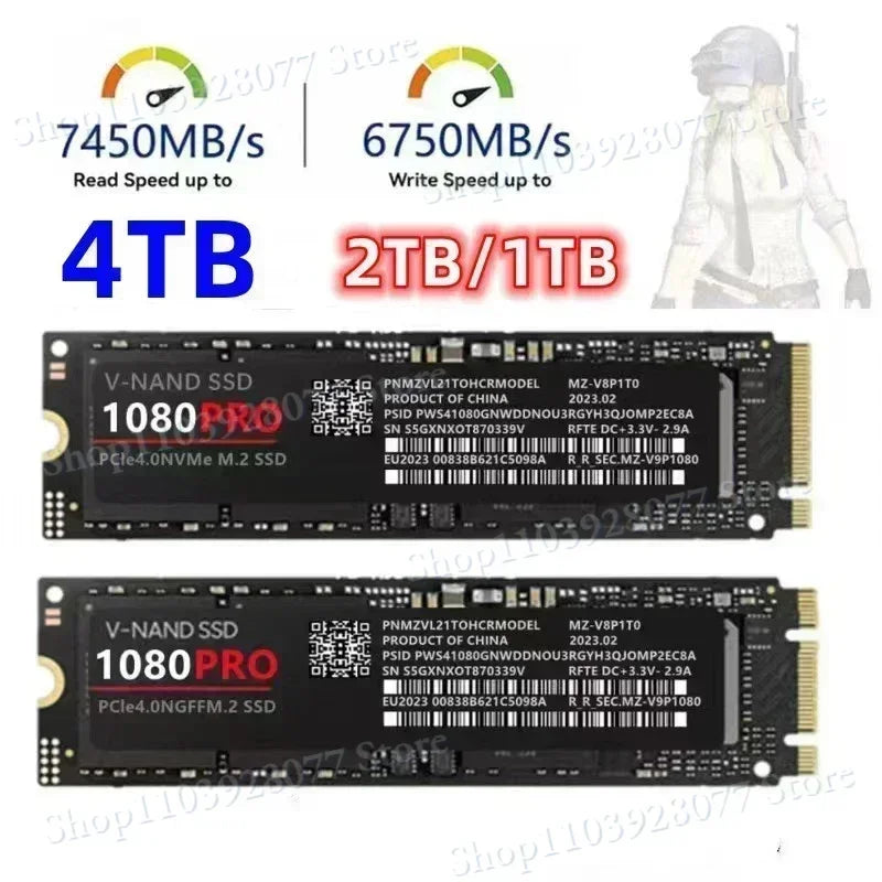 ssd 4TB 2TB 1TB For computer